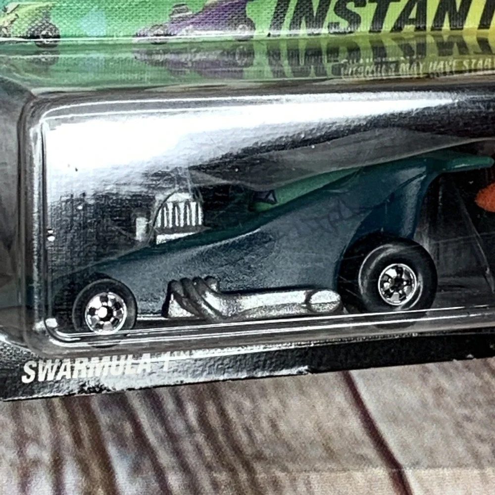 1994 Hot Wheels Color FX Swarmula & Double Demon Die Cast Toy Car Set Vintage